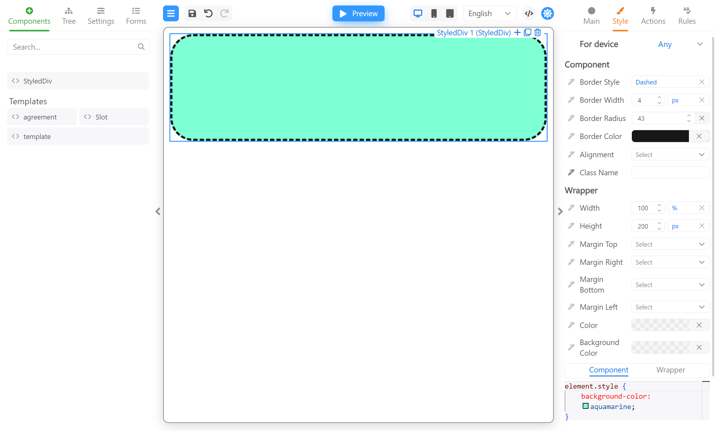 Component styling 08