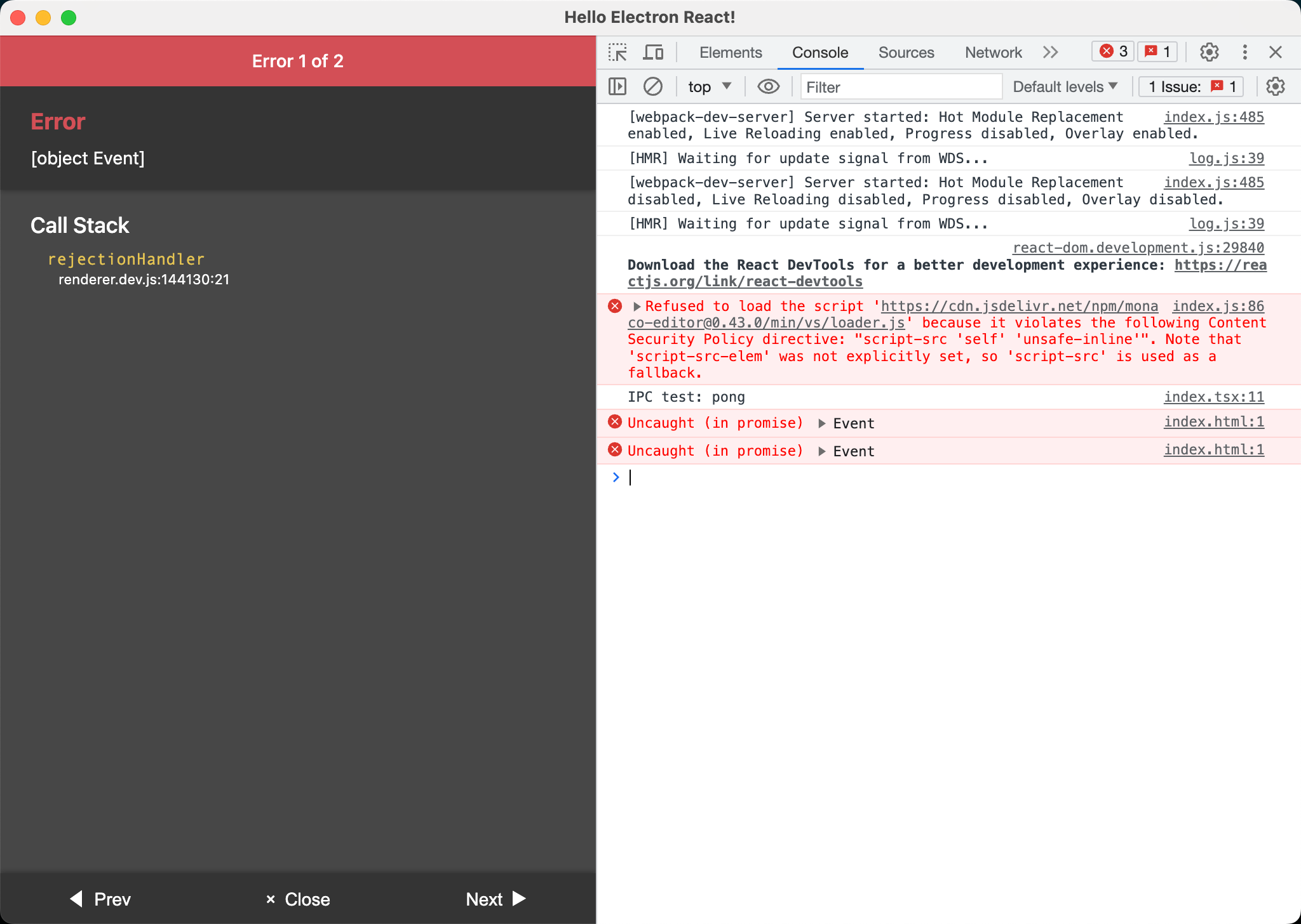 Electron FormEngine