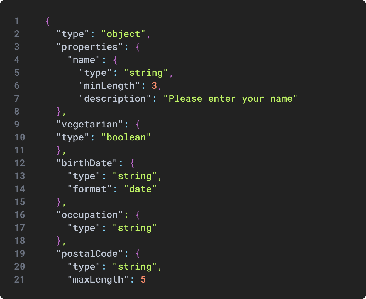 Optimajet FormBuilder Export and import JSON
