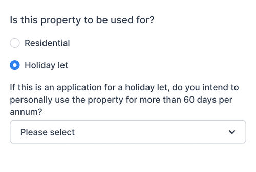 Dynamic form behavior