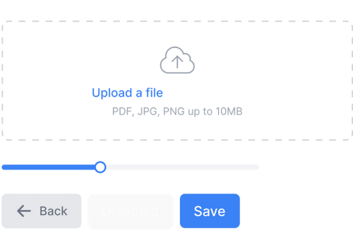 React components library - Advanced components